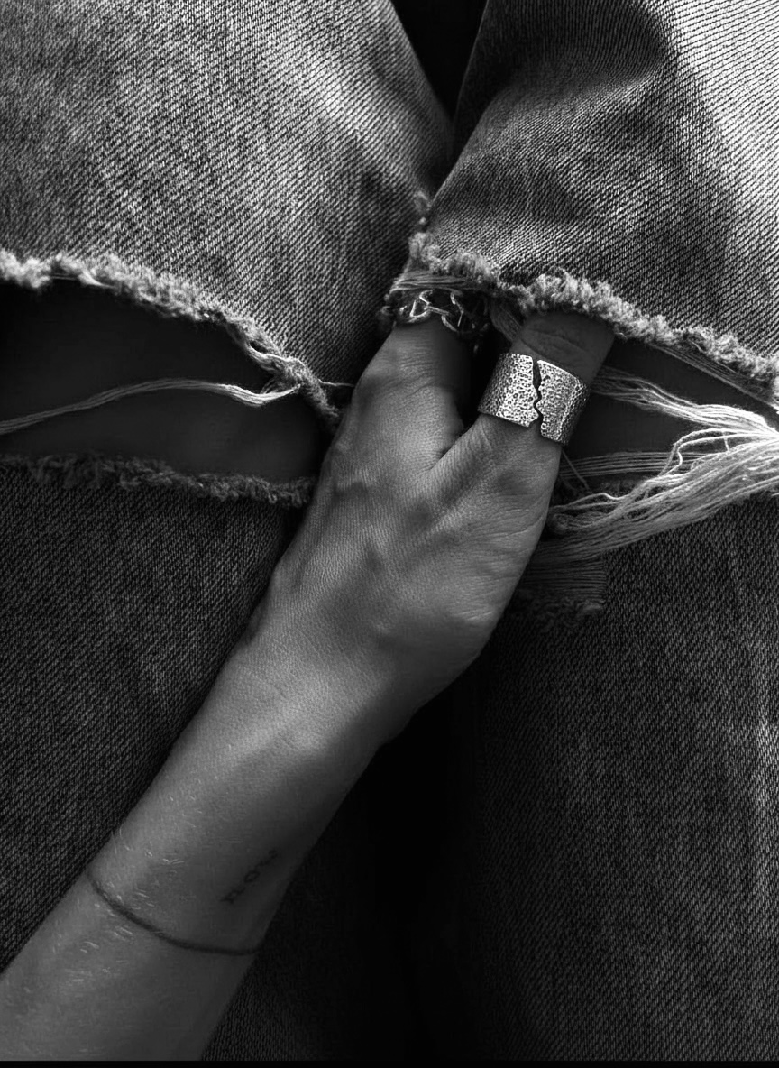 Кольцо «Трещина»