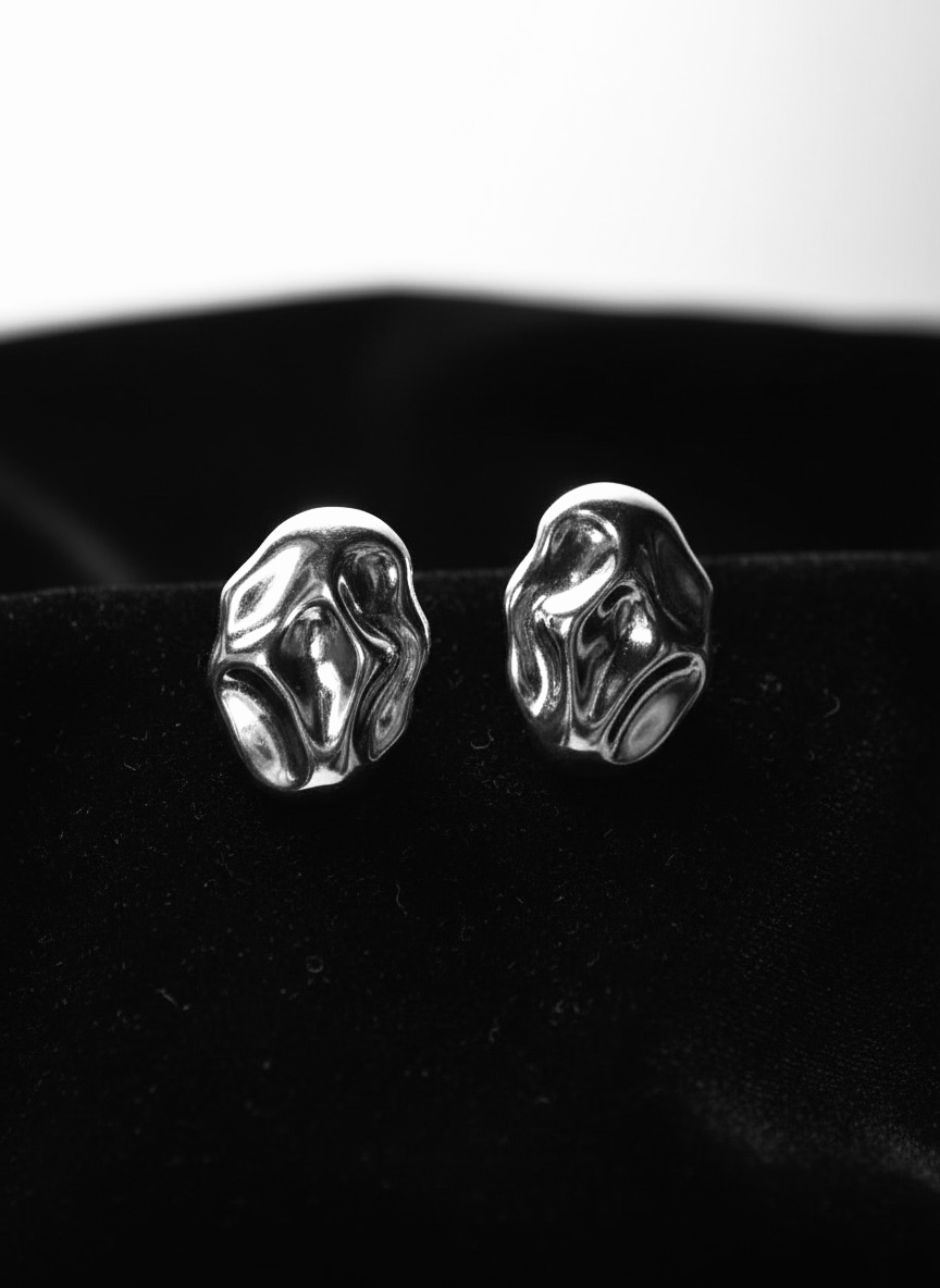 Серьги Флюид