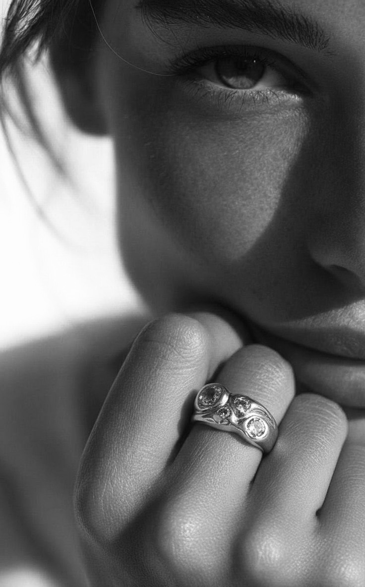 Кольцо Слёзы богов на модели